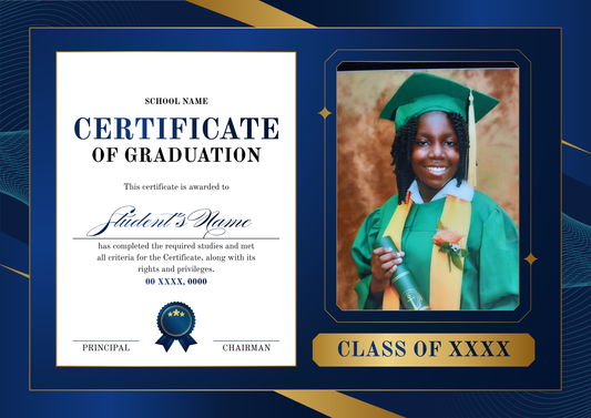 Personalized Graduation Certificate