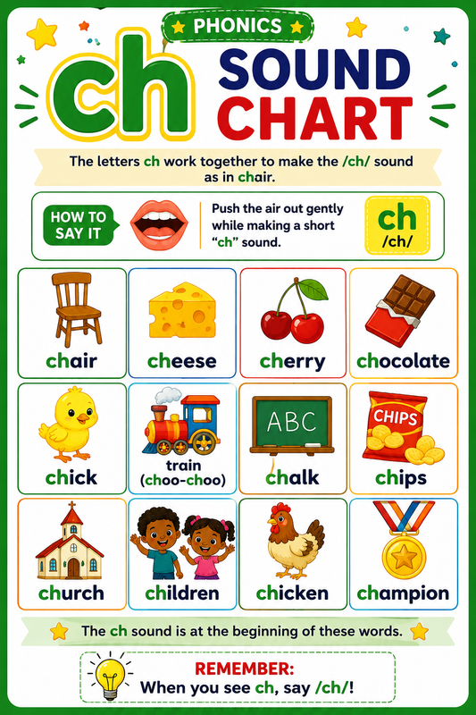 Ch Sound Chart